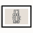 It's Cool to Be Kind Boys Room Wall Art – Kids Wall Art Prints