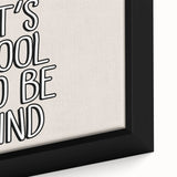 It's Cool to Be Kind Boys Room Wall Art – Kids Wall Art Prints