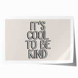 It's Cool to Be Kind Boys Room Wall Art – Kids Wall Art Prints