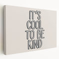 It's Cool to Be Kind Boys Room Wall Art – Kids Wall Art Prints