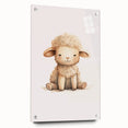 Adorable Lamb Nursery Wall Art – Baby Room Decor & Kids Prints