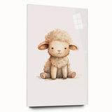 Adorable Lamb Nursery Wall Art – Baby Room Decor & Kids Prints