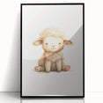 Adorable Lamb Nursery Wall Art – Baby Room Decor & Kids Prints