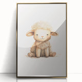 Adorable Lamb Nursery Wall Art – Baby Room Decor & Kids Prints