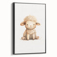 Adorable Lamb Nursery Wall Art – Baby Room Decor & Kids Prints