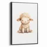 Adorable Lamb Nursery Wall Art – Baby Room Decor & Kids Prints