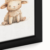 Adorable Lamb Nursery Wall Art – Baby Room Decor & Kids Prints