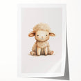 Adorable Lamb Nursery Wall Art – Baby Room Decor & Kids Prints