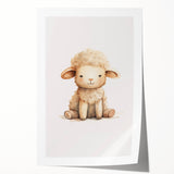 Adorable Lamb Nursery Wall Art – Baby Room Decor & Kids Prints
