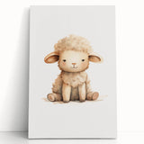 Adorable Lamb Nursery Wall Art – Baby Room Decor & Kids Prints
