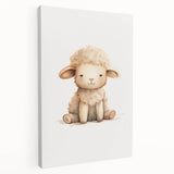Adorable Lamb Nursery Wall Art – Baby Room Decor & Kids Prints