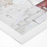 Rustic barn landscape wall art on rolled canvas, showcasing vibrant colors and detailed textures, ideal for farmhouse decor. Packaged securely in a tube for easy shipping.