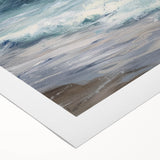 Rolled canvas artwork showcasing a vibrant landscape design, featuring rich colors and intricate details, elegantly packaged in a durable cardboard tube for safe shipping.