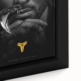 Urban Chic Pop Art Wall Art – Bold Black, White, and Yellow Canvas