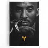 Urban Chic Pop Art Wall Art – Bold Black, White, and Yellow Canvas