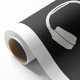 Gamer Headset Art Print – Minimalist Gaming Wall Decor