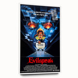 Retro Evilspeak Horror Poster - Vintage 80s Cult Movie Wall Art
