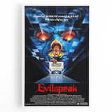 Retro Evilspeak Horror Poster - Vintage 80s Cult Movie Wall Art