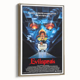 Retro Evilspeak Horror Poster - Vintage 80s Cult Movie Wall Art