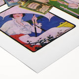 Vintage Colgate Talc Powder Poster - Classic Retro Ad Art