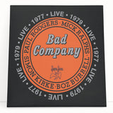 Bad Company Live 1977-1979 Poster – Retro Rock Wall Art
