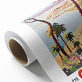 Retro Cannes Travel Poster – Vintage Côte d'Azur Art Print