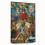 Renaissance Art Prints: Van Eyck's Crucifixion and Last Judgment Decor