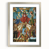 Renaissance Art Prints: Van Eyck's Crucifixion and Last Judgment Decor