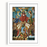 Renaissance Art Prints: Van Eyck's Crucifixion and Last Judgment Decor