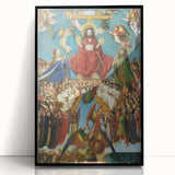 Renaissance Art Prints: Van Eyck's Crucifixion and Last Judgment Decor