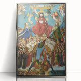 Renaissance Art Prints: Van Eyck's Crucifixion and Last Judgment Decor