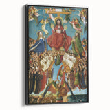 Renaissance Art Prints: Van Eyck's Crucifixion and Last Judgment Decor
