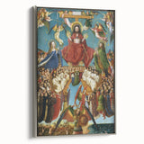 Renaissance Art Prints: Van Eyck's Crucifixion and Last Judgment Decor