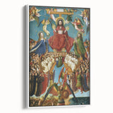 Renaissance Art Prints: Van Eyck's Crucifixion and Last Judgment Decor
