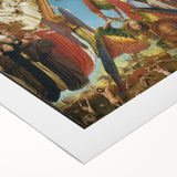 Renaissance Art Prints: Van Eyck's Crucifixion and Last Judgment Decor