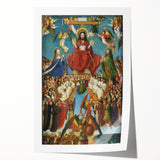 Renaissance Art Prints: Van Eyck's Crucifixion and Last Judgment Decor