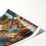 Renaissance Art Prints: Van Eyck's Crucifixion and Last Judgment Decor