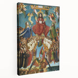 Renaissance Art Prints: Van Eyck's Crucifixion and Last Judgment Decor