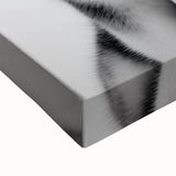 Husky Bathroom Wall Art - Minimalist Black and White Decor