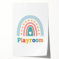 Playroom Rainbow Wall Art - Kids Educational Playroom Decor