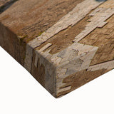 Black and white landscape art painting of Cyprus on stretched canvas, suitable for bedroom wall decor.