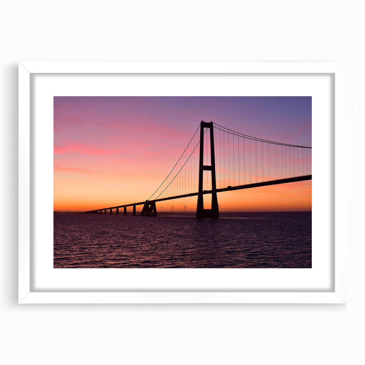 Textured art of abstract European scenery in muted earth tones, framed with a white mat, ideal for bedroom decor.