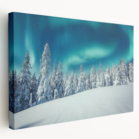 Scenic view of a Finnish landscape on stretched canvas, featuring muted earth tones, ideal for kitchen wall art.