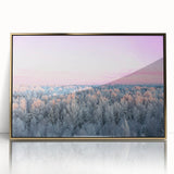 Art deco poster of a European scenery in Latvia, with soft gold and blue tones on acrylic, ideal for modern art wall decor.