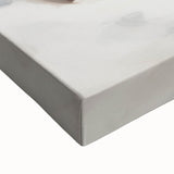 Black and white landscape art painting on large canvas, featuring a winter scene, ideal for bedroom wall decor.