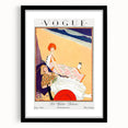 1923 Summer Vogue Fashion Print - Beach Scene Wall Art Decor