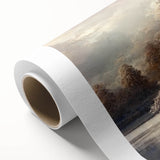 Winter Wonderland Living Room Wall Art - Serene Landscape Canvas