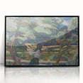 Expressionist Landscape - To the Field by Arnold Weisz-Kubínčan | Wall Art
