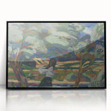 Expressionist Landscape - To the Field by Arnold Weisz-Kubínčan | Wall Art