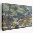 Expressionist Landscape - To the Field by Arnold Weisz-Kubínčan | Wall Art